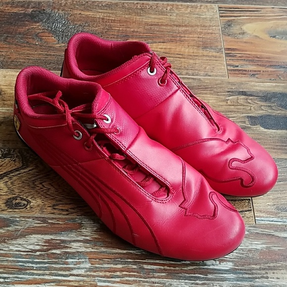 puma ferrari shoes mens pink